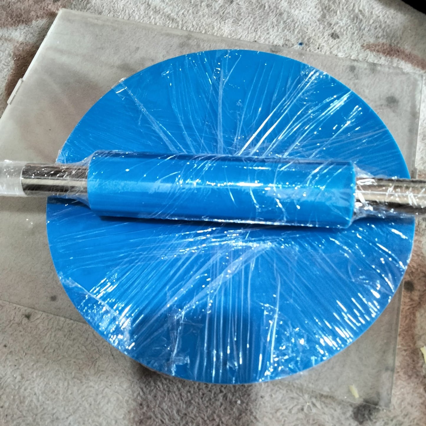 acrylic chakla belna Roti Maker with Stand