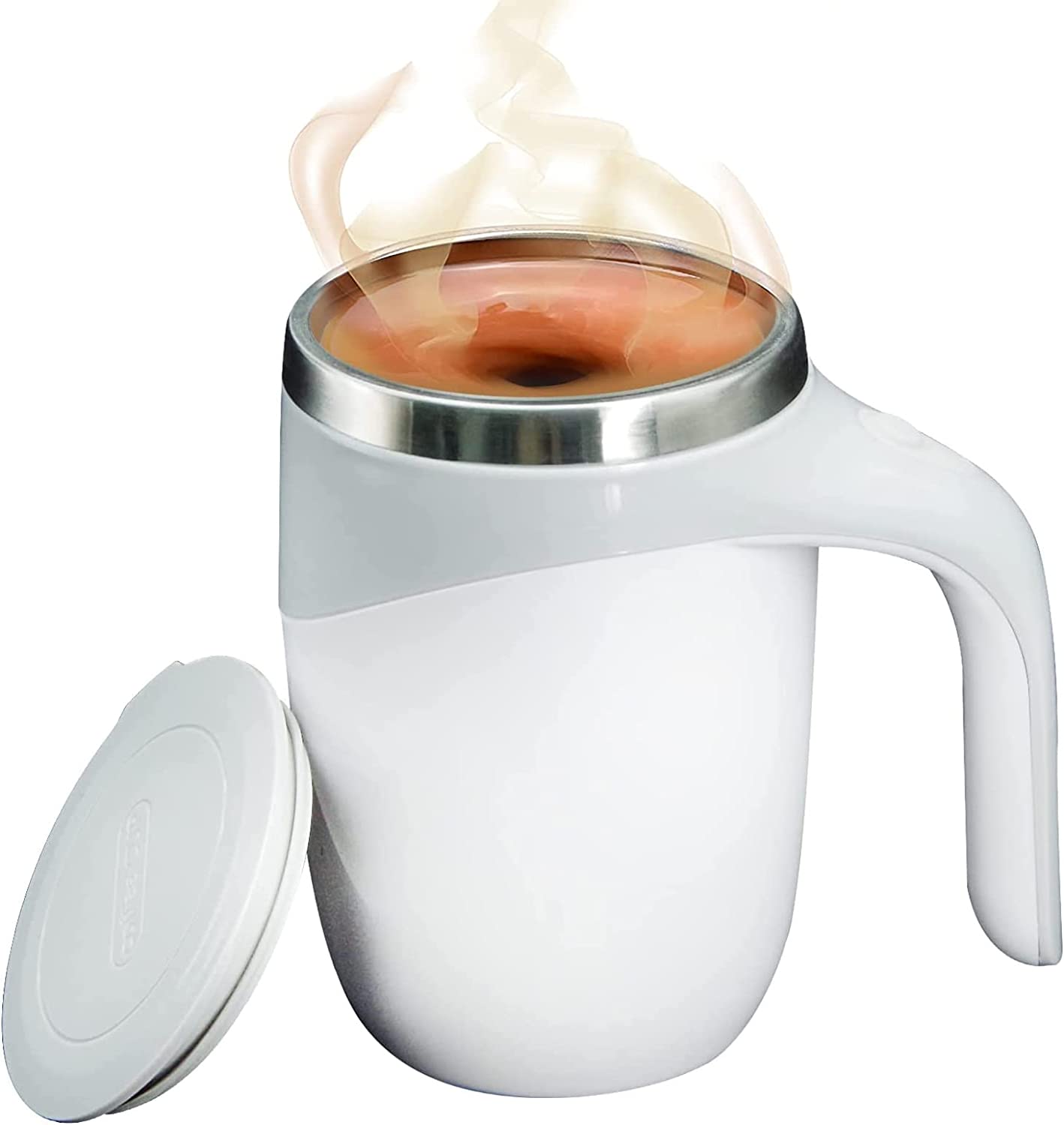 Self Stirring Mug, kitchenly.pk ,coffee mug with lid