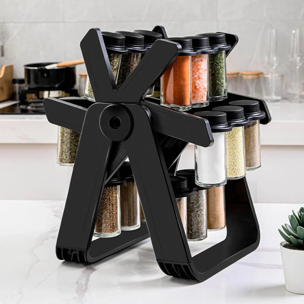 Rotating Spice Rack With 18Pcs Jar 360 rotating spice rack