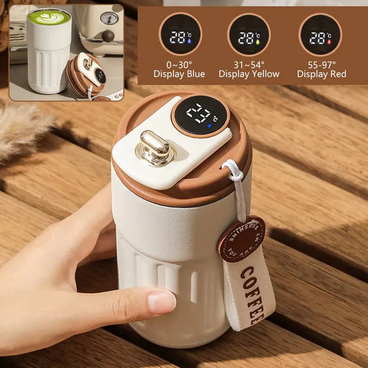  smart temperature display coffee mug,coffee mug , led display coffee mug