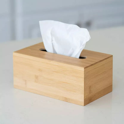 Wooden Tissue Box
