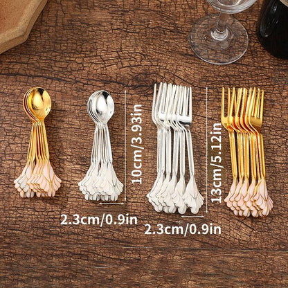 Swan Spoon Holder, Golden And Silver Swan Frame, Swan Decoration, Alloy Handicraft - kitchenly.pk