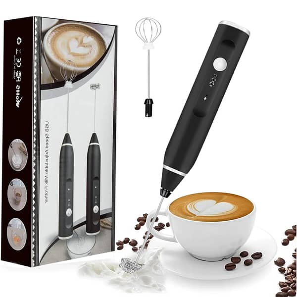 Rechargeable Coffee Beater  2 in 1