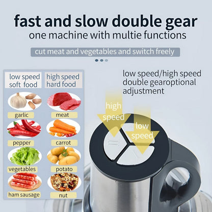 Meat Chopper Electric Grinders  Food Processor