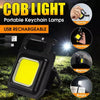 COB Rechargeable Keychain Light