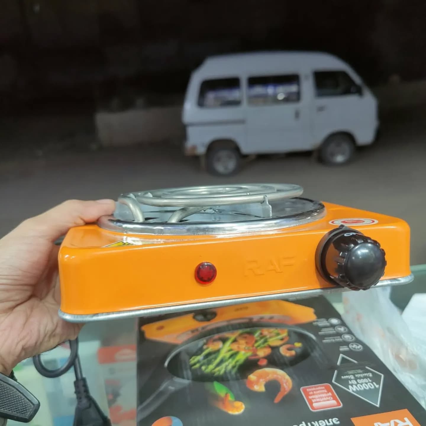 RAF Electric Stove for cooking, Hot Plate Power 1000Watt