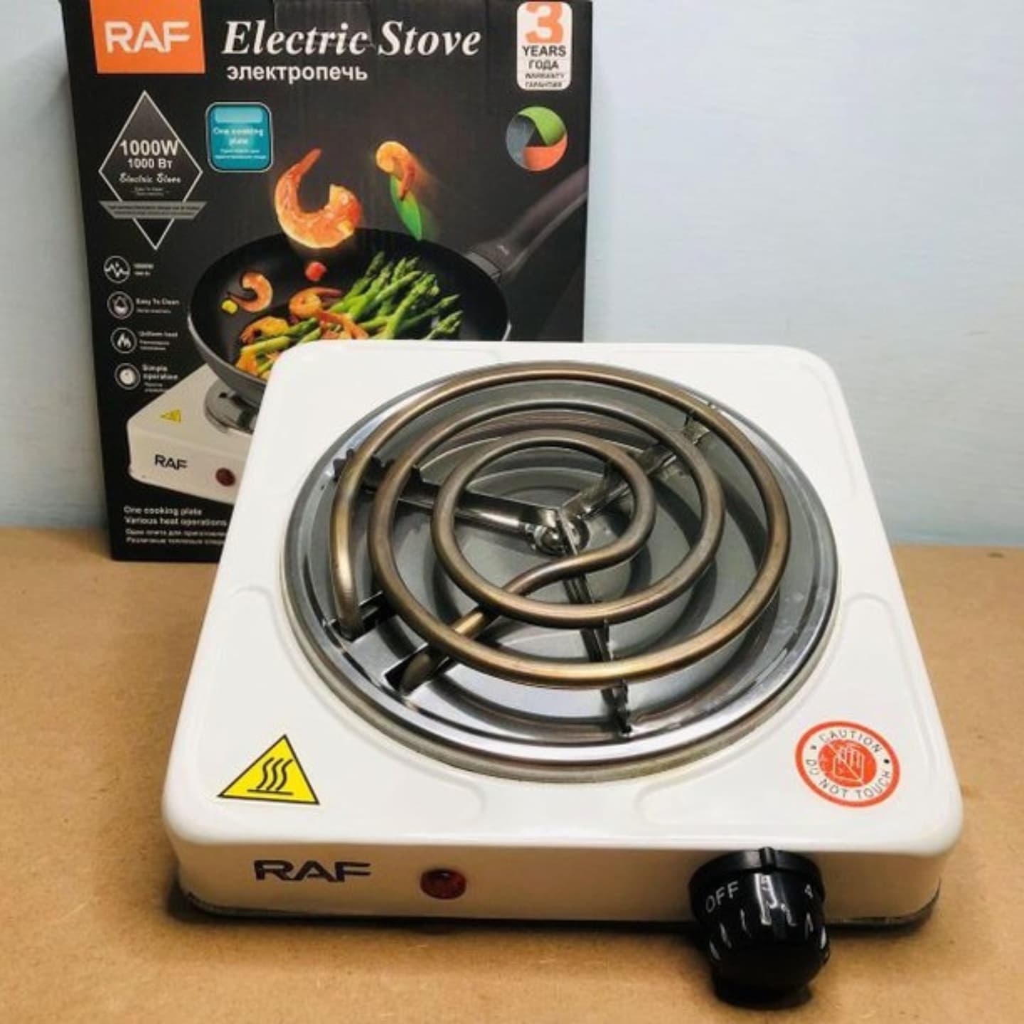 RAF Electric Stove for cooking, Hot Plate Power 1000Watt