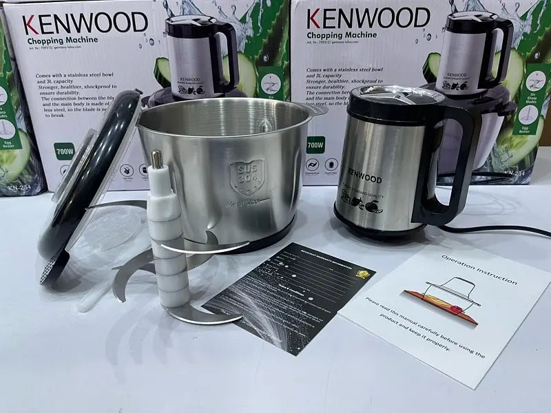 meat chopper machine kenwood qeema machine chopper  3 Liter Bowl