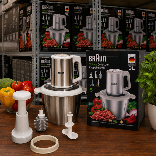 Meat Chopper 5in1 Braun 600 watt 3 Speed Imported Quality