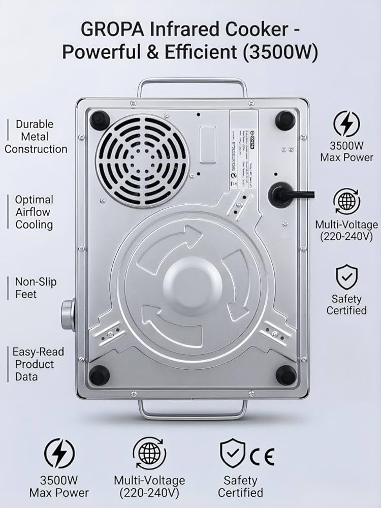Gropa Electric Stove 3500 Electric Ceramic Stove