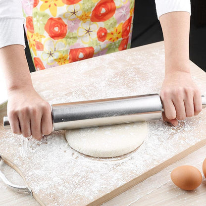 Stainless Steel Rolling Pin Dough Roller