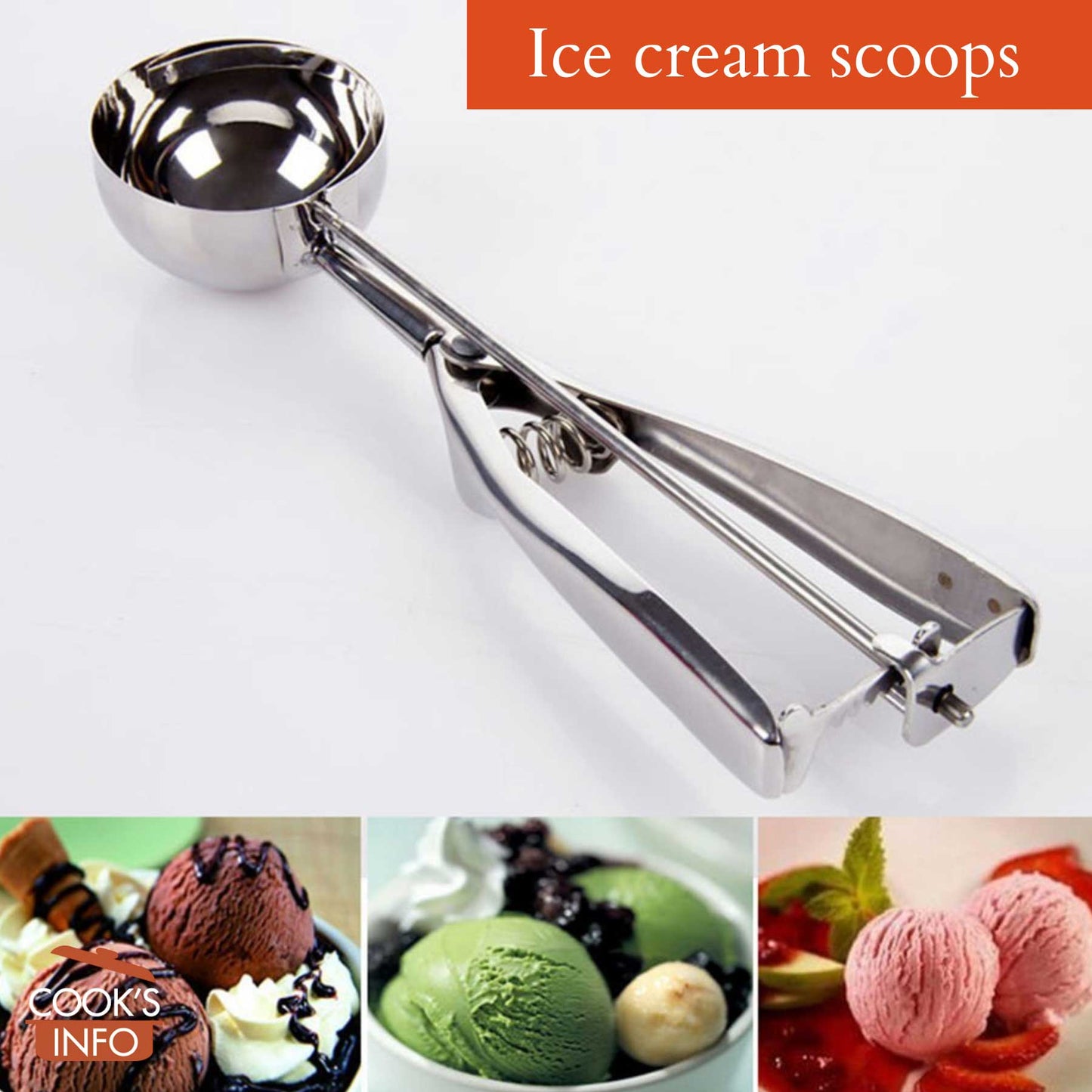 Stainless Steel Ice cream Ball Maker- Icecream Scooper