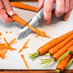 Vegetable Peeler with Brush