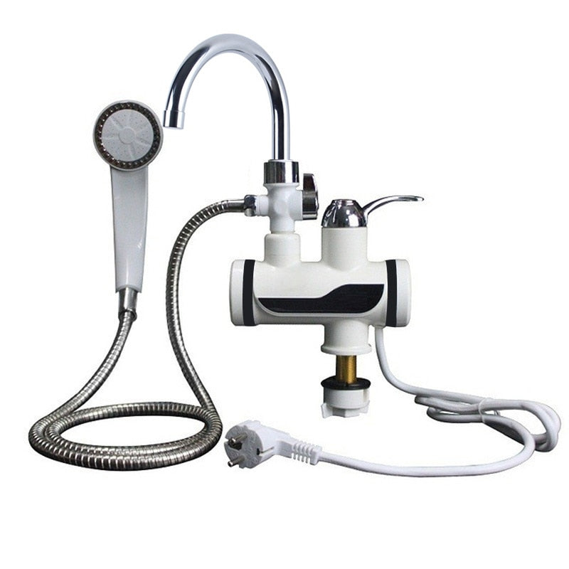 instant water heater tap with shower