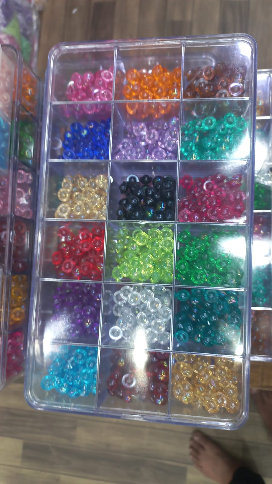 Jewelry Earrings Ring Storage Box Display Case Organizer
