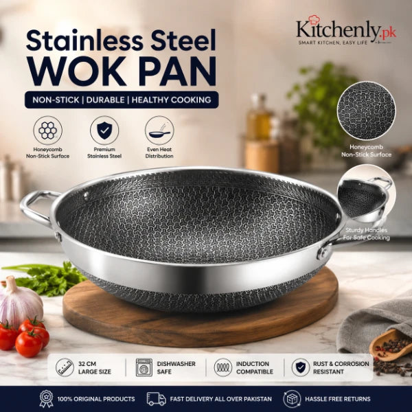 Laser Coating Karahi (34cm)