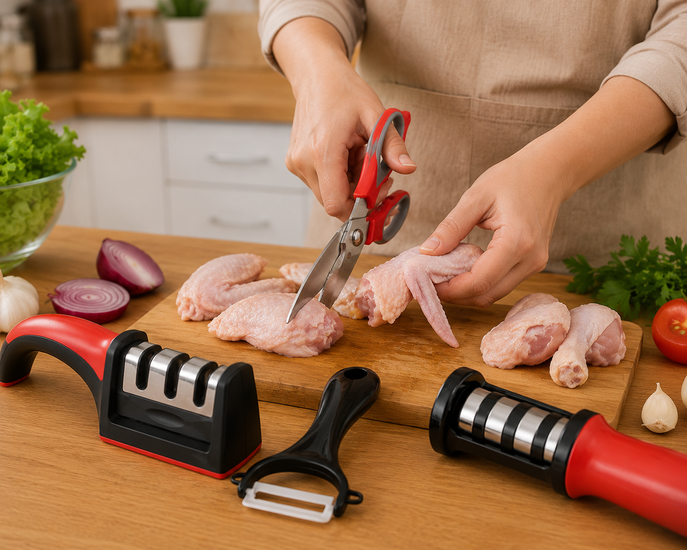 sharpener for knife kitchen tool kit