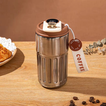 Smart Display travel coffee mug 