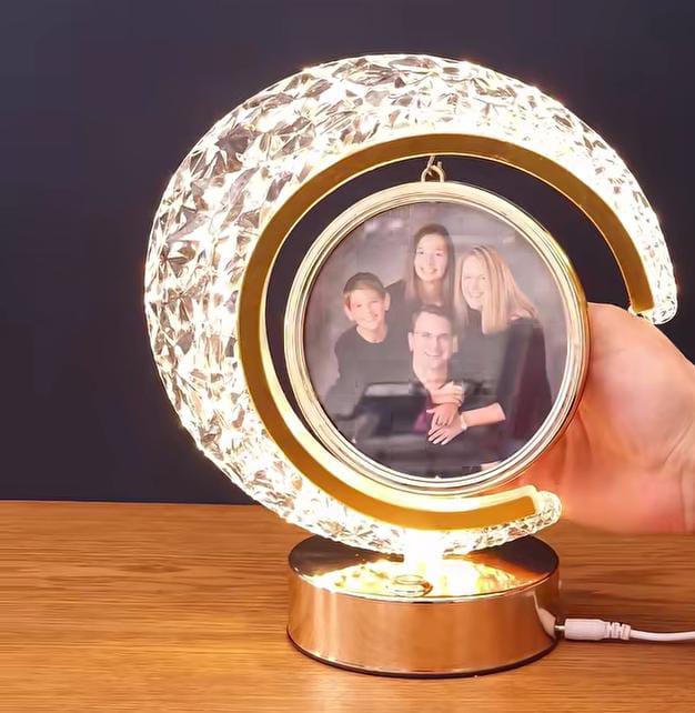 LED Crystal Moon Photo Lamp