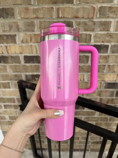 Stanley Starbucks Tumbler Pink 40oz