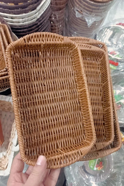 Bread Fruit Food Breakfast Tray Basket