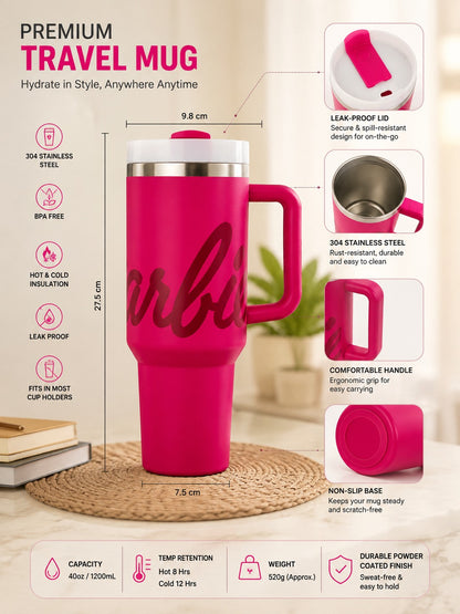 Barbie Tumbler (Box Packing) Gift For Girl
