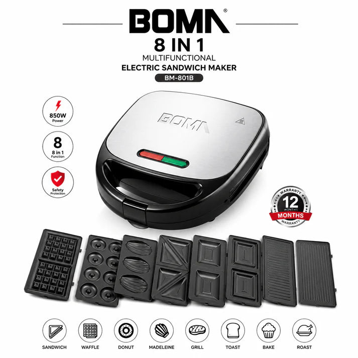  Sandwhich Maker 8 in 1