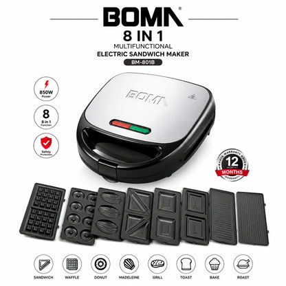  Sandwhich Maker 8 in 1