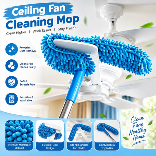 Microfiber Cleaning Duster Brush for Ceiling Fan