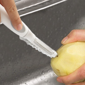 Vegetable Peeler with Brush