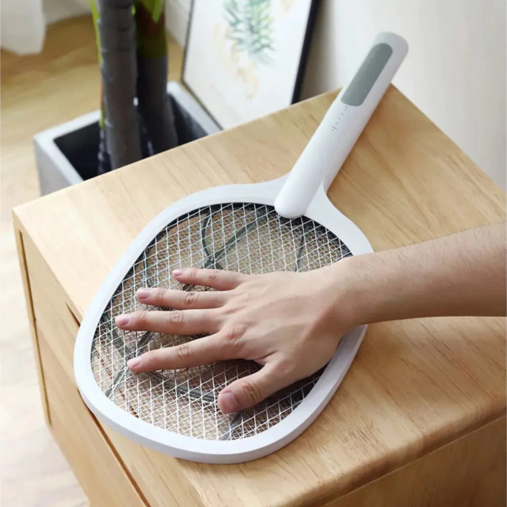 DP 834 Mosquito Racket Swatter Rechargeable 2-in-1 Mosquito Racket