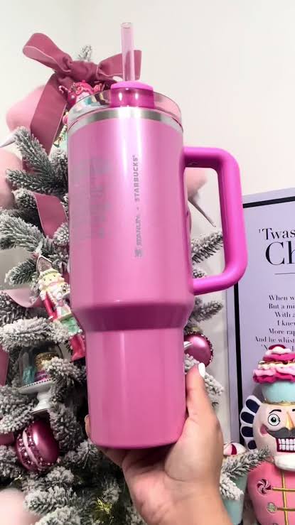 Stanley Starbucks Tumbler Pink 40oz