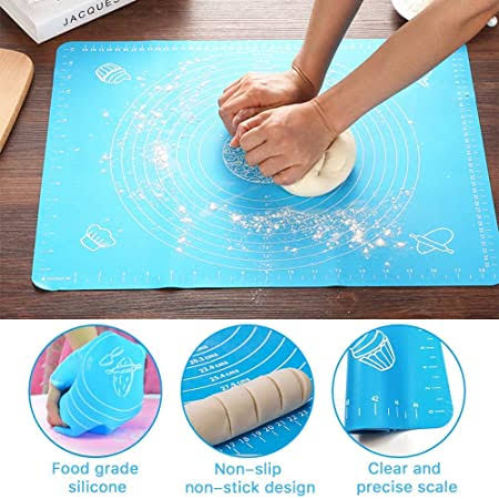 Silicone Baking Mat with Measurement - kitchenly.pk