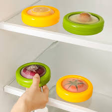 4PC Silicone Fruit and Vegetable Storage