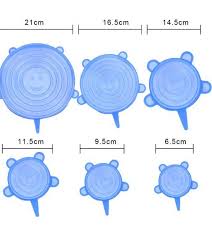 Silicone Stretch-Lids and Reusable Bowl-Covers - kitchenly.pk