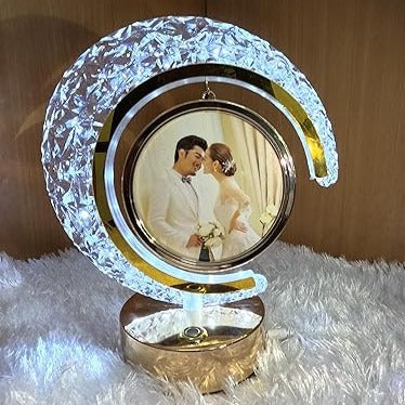 LED Crystal Moon Photo Lamp