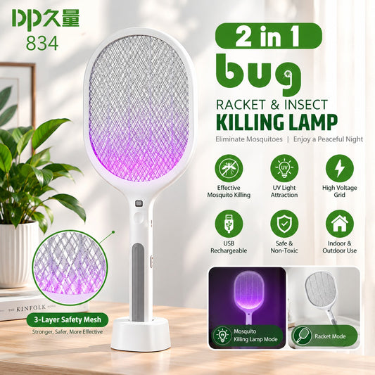 Mosquito Racket DP-834  mosquito killer bat