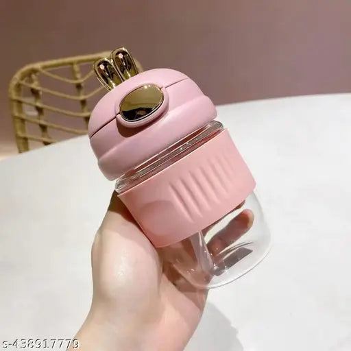 rabbit straw  glass
