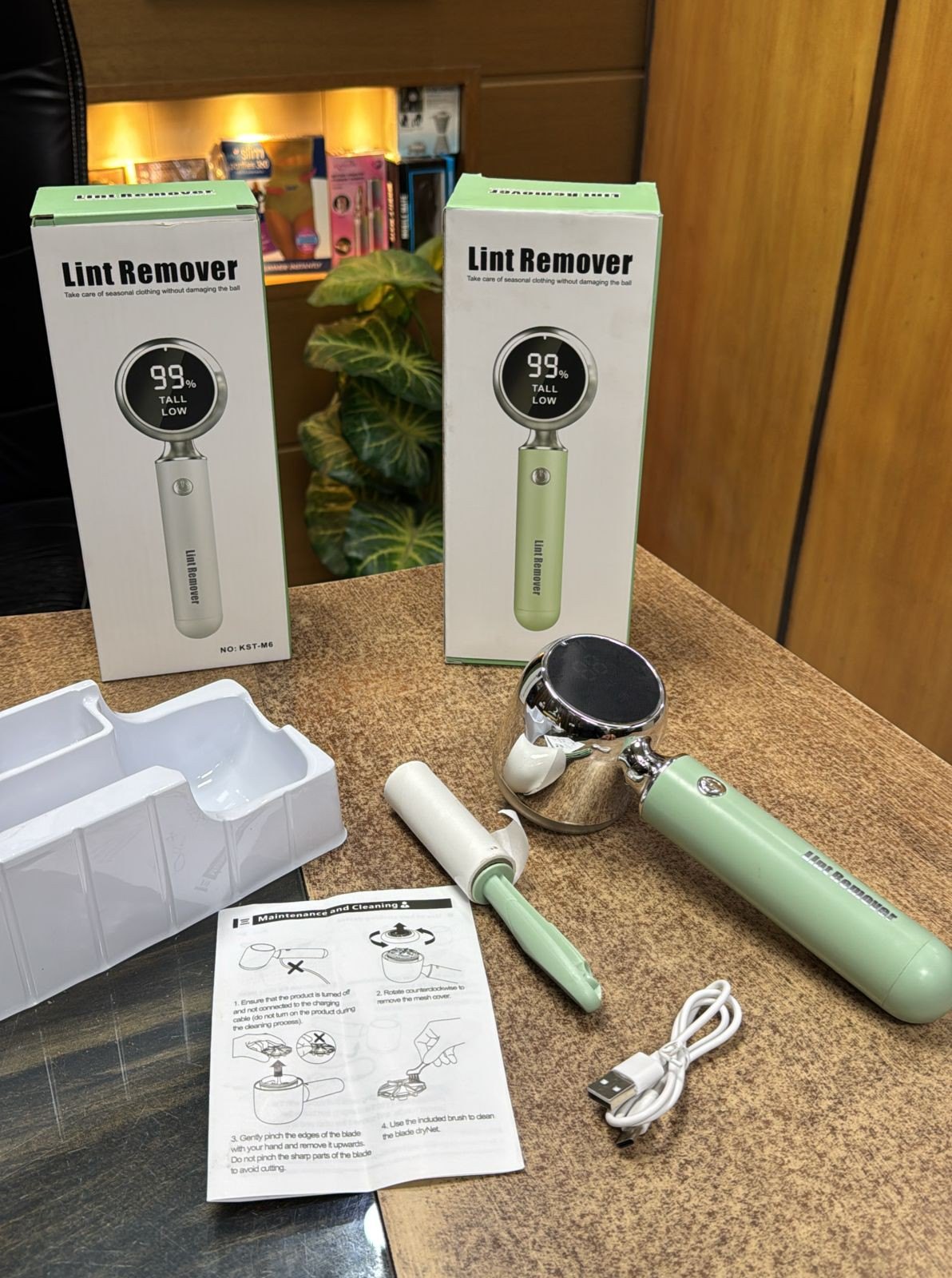 Digital lint Remover