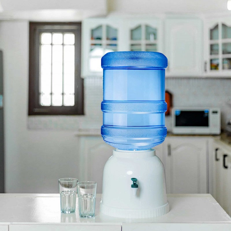 Non Electric High Quality Portable Water Dispenser Table Top Counter Bottle Water - kitchenly.pk