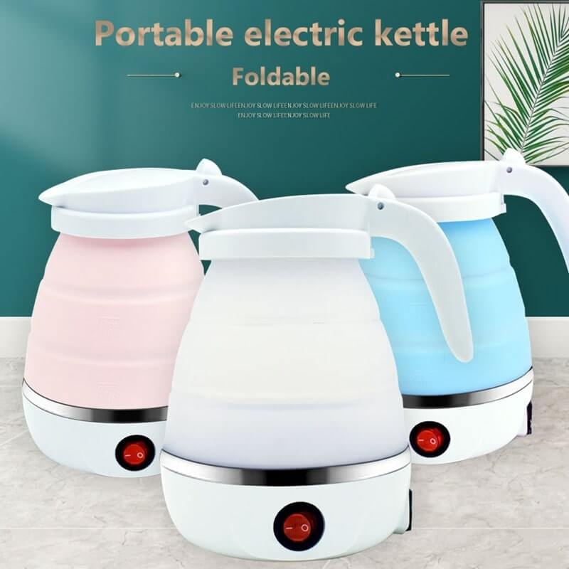 Travel Collapsible, Portable, Foldable Electric Kettle - 600ML