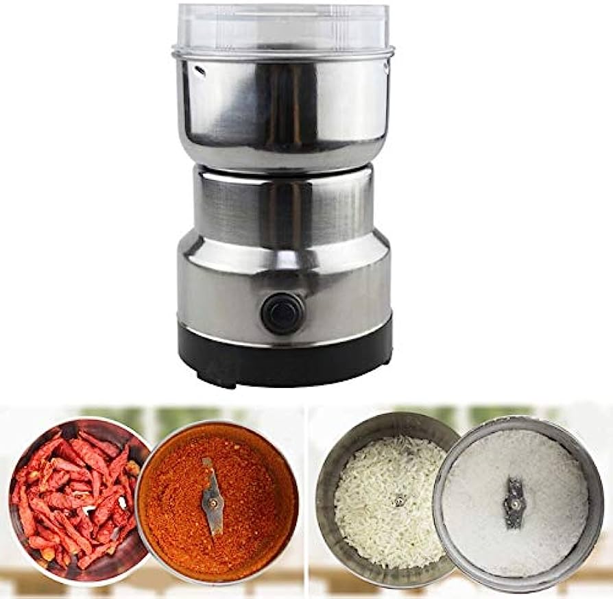 RAF Masala Grinder Heavy Duty Home Use Coffee Grinder Automatic Coffee Bean Grinder - kitchenly.pk