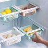 Adjustable Fridge Storage Basket Expandable Rack Plastic Space Saver Food Organizer Tray - kitchenly.pk