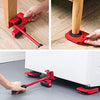 Furniture Moving Tool Heavy Object Mover Furniture Transport Lifter & Furniture Slides Moving House Cabinet Sofa Bed Desk 4 Wheeled Mover Roller 1 Wheel Bar Hand Tools Set - kitchenly.pk