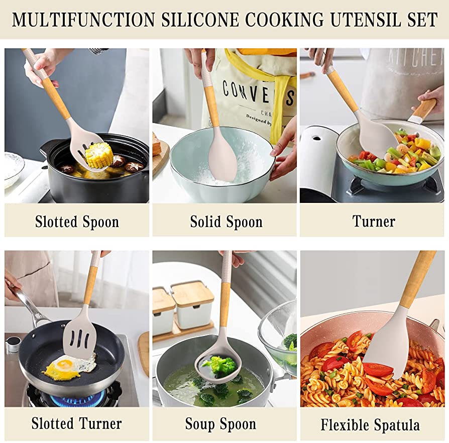 12-piece kitchen utensil set - kitchenly.pk