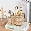 Crystal Makeup Brush Holder Bling Handcrafted Comb Brush Pen Pencil Holder - kitchenly.pk